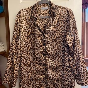 2 piece Leopard Pajamas